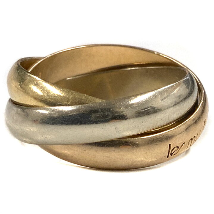 楽天市場】【中古】Cartier（カルティエ） トリニティリング 48 約8号 