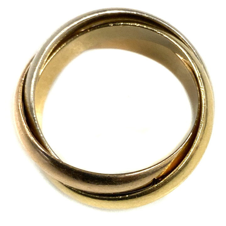 楽天市場】【中古】Cartier（カルティエ） トリニティリング 48 約8号 