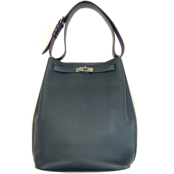 楽天市場】【中古】HERMES(エルメス) ソーケリー26 トゴ バイカラー 
