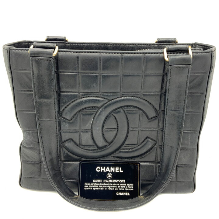 楽天市場】【中古】CHANEL（シャネル） チョコバー トートバッグ ココ 