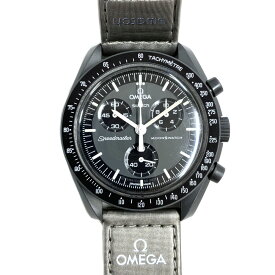 【中古】OMEGA×Swatch（オメガ×スウォッチ） SO33A100 ムーンウォッチ ミッショントゥ マーキュリー MOONSWATCH Speedmaster ムーンスウォッチ スピードマスター メンズ 腕時計【USED-A】
