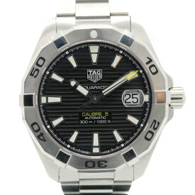 【中古】TAG Heuer（タグ・ホイヤー）　WBD2110　アクアレーサー キャリバー5　黒文字盤　メンズ　腕時計　自動巻き【USED-AB】