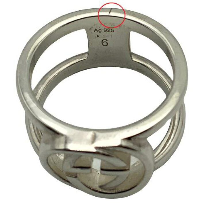 楽天市場】【中古】GUCCI（グッチ） インターロッキングG ワイド 