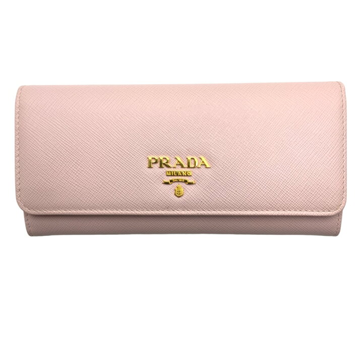 楽天市場】【中古】PRADA（プラダ）1MH132 サフィアーノ長財布 二 