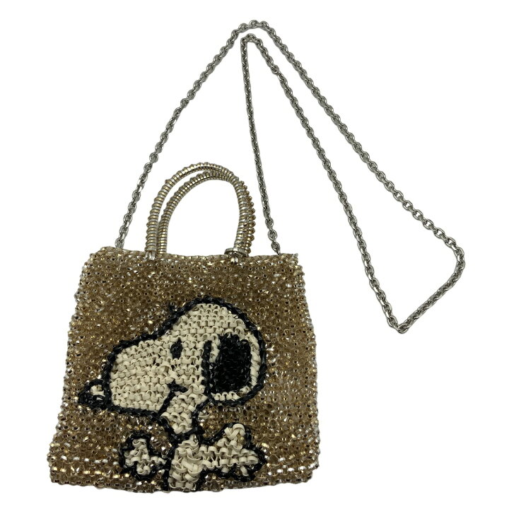 楽天市場】【中古】 ANTEPRIMA (アンテプリマ) ワイヤーバッグ SNOOPY 