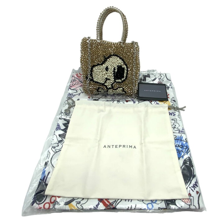 楽天市場】【中古】 ANTEPRIMA (アンテプリマ) ワイヤーバッグ SNOOPY 