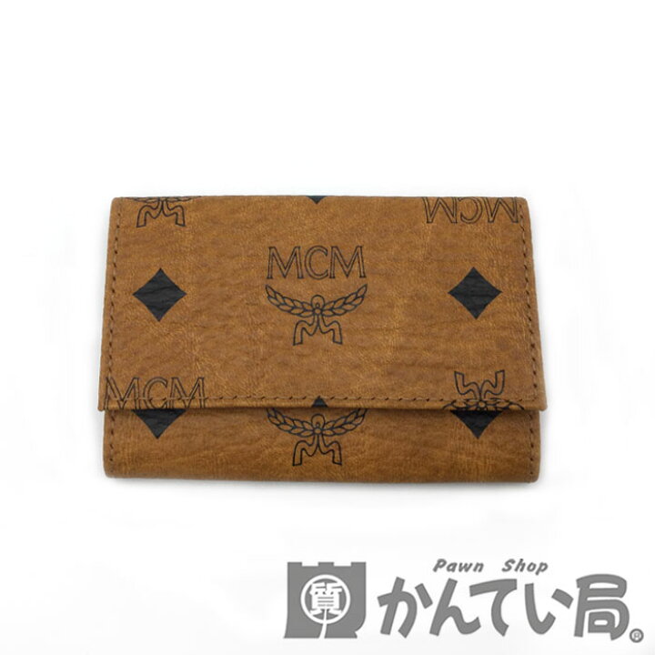 楽天市場】【中古】MCM(エムシーエム) ロゴグラム ビセトス レザー 4連  