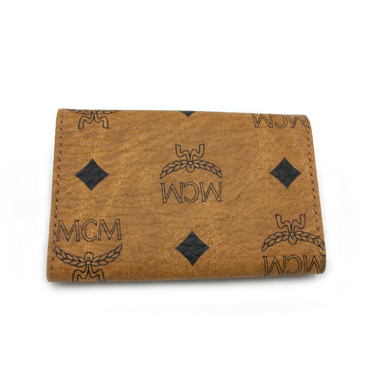 楽天市場】【中古】MCM(エムシーエム) ロゴグラム ビセトス レザー 4連 