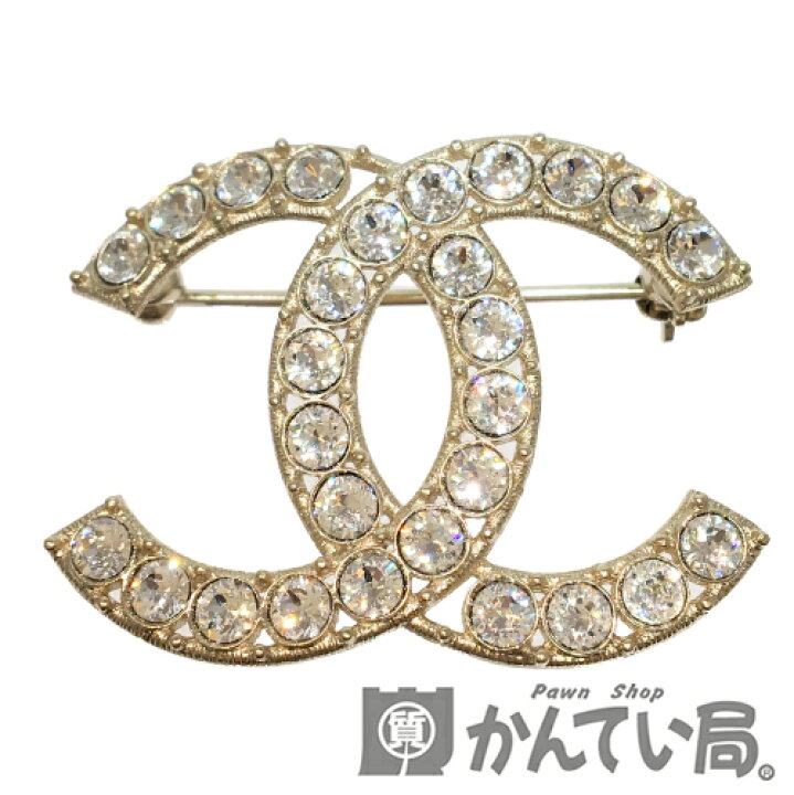 楽天市場】CHANEL（シャネル） ココマーク ブローチ メタル ライン  
