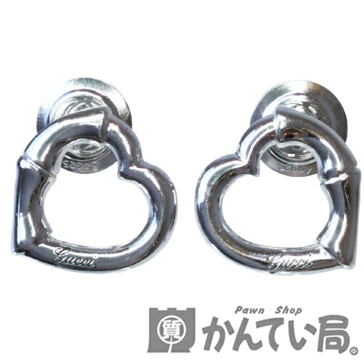 楽天市場】【中古】 GUCCI (グッチ) 390268 J8400 バンブー ハート  