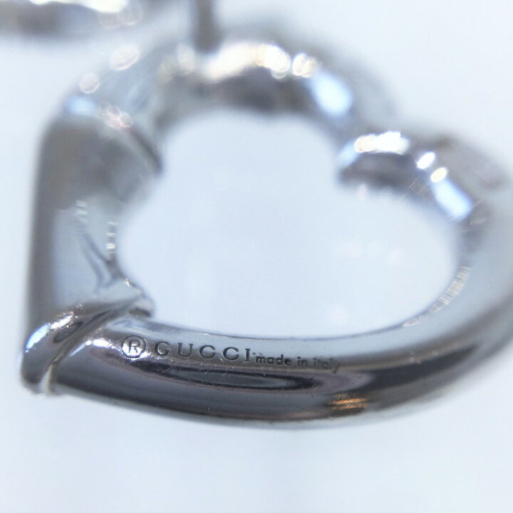 楽天市場】【中古】 GUCCI (グッチ) 390268 J8400 バンブー ハート 