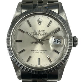 【中古】ROLEX（ロレックス）　16030　デイトジャスト　シルバー文字盤　バーインデックス　R番　1987年頃　オイスターパーペチュアル　メンズ　腕時計【USED-A】