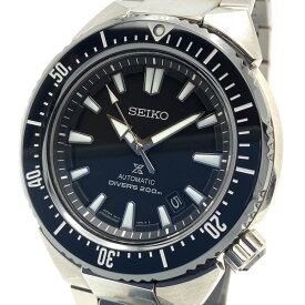 【中古】SEIKO（セイコー）　SBDC039　PROSPEX　ダイバーズ　トランスオーシャン　黒文字盤　オートマチック　デイト　メンズ　腕時計【USED-A】