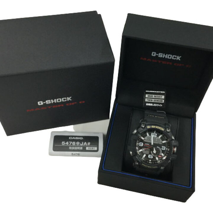 楽天市場】CASIO（カシオ） G-SHOCK GG-1000-1AJF マッドマスター 
