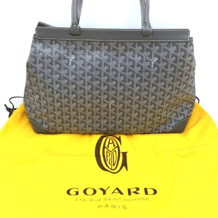 楽天市場】GOYARD(ゴヤール) ベルシャスPM グレー ハンドバッグ トート 