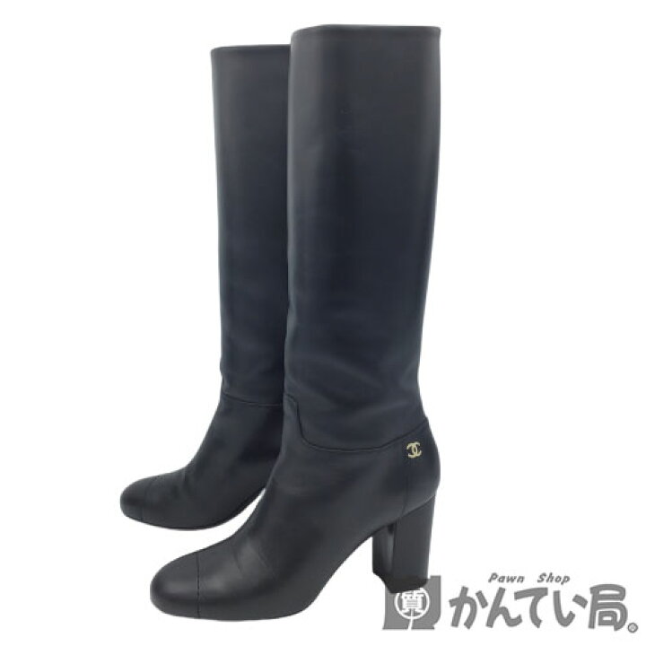 楽天市場】CHANEL（シャネル）15A G31017 X02148 ハイブーツ カーフ  