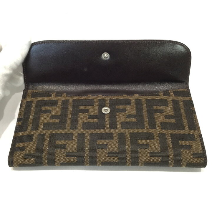 楽天市場】FENDI (フェンディ) 2400-31133-018 Wホック長財布 FF 