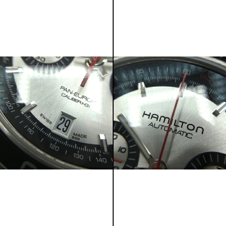 楽天市場】【中古】 HAMILTON (ハミルトン) H357560 パンユーロ クロノ  