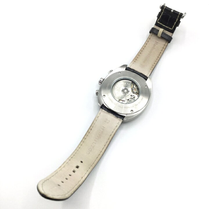 楽天市場】【中古】 HAMILTON (ハミルトン) H357560 パンユーロ クロノ  