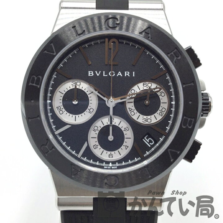 楽天市場】【中古】BVLGARI (ブルガリ) ディアゴノ DG37BSCVDCH 腕時計 