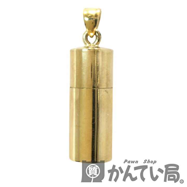 楽天市場】【中古】K18 ネックレストップ 約5g ピルケース レディース 