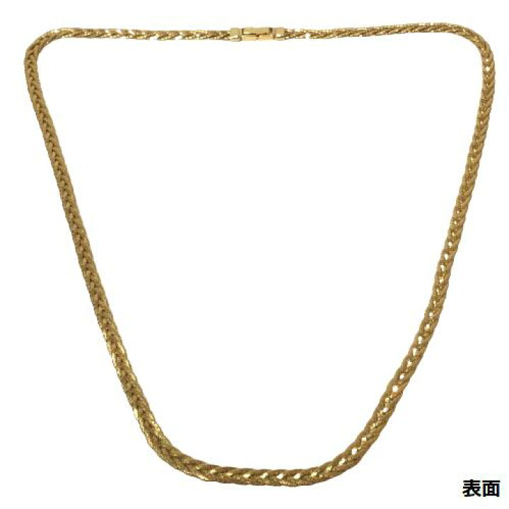 楽天市場】【中古】K18 ネックレス 編み込みデザイン 約51cm 18金  