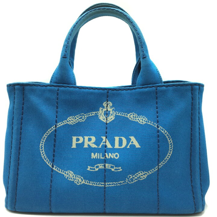 楽天市場】【中古】 PRADA (プラダ) B2439G カナパ トート バック 2WAY  