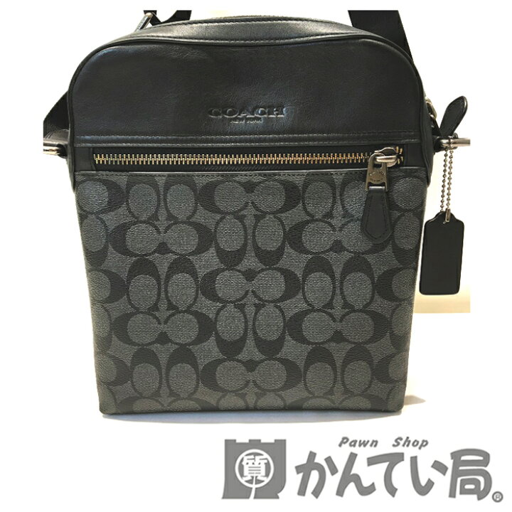 楽天市場】【中古】COACH（コーチ）F73336 ショルダーバッグ メンズ 