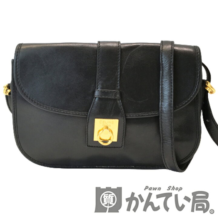 楽天市場】【中古】CELINE (セリーヌ) ガンチーニ金具 ショルダー 