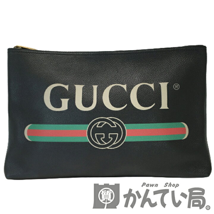 楽天市場】【中古】GUCCI (グッチ) 500984 ポートフィリオ クラッチ 