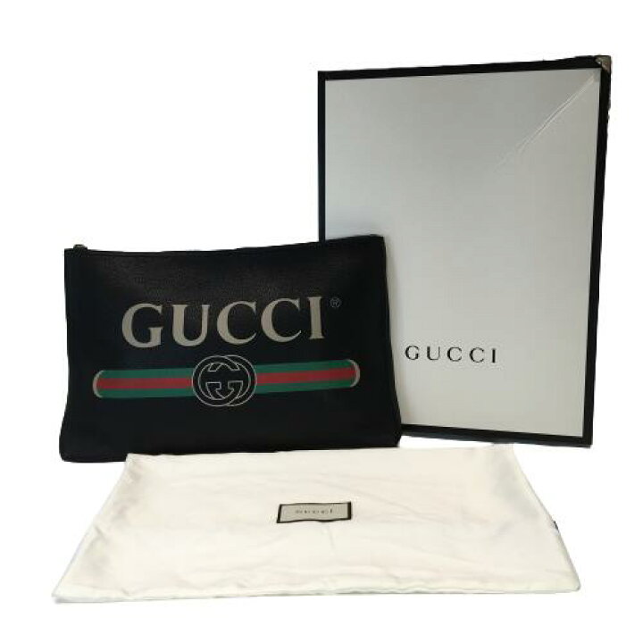 楽天市場】【中古】GUCCI (グッチ) 500984 ポートフィリオ クラッチ 