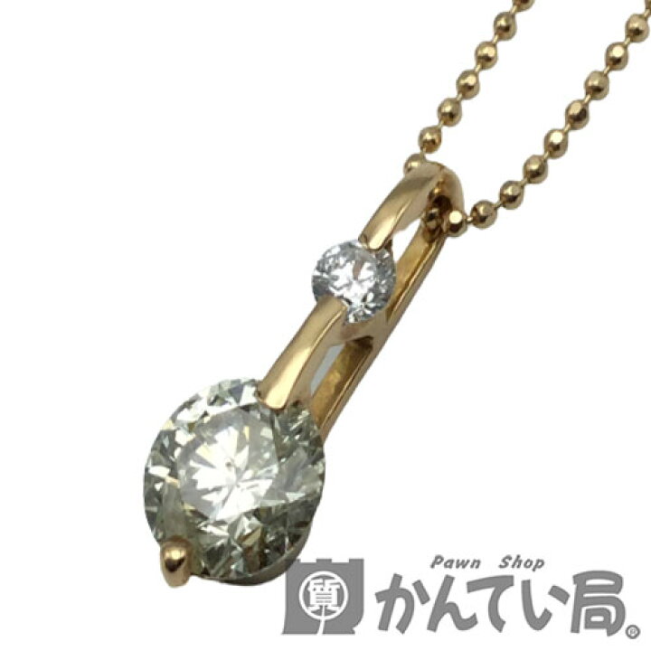 楽天市場】【中古】 K18ダイヤモンドネックレス 1.131ct 約45cm 約3.3 