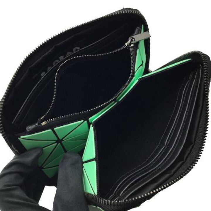 楽天市場 中古 Bao Bao Issey Miyake バオバオ イッセイミヤケ ジャムウォレット 財布 グリーン系 メンズ レディース Used S 質屋かんてい局ec店