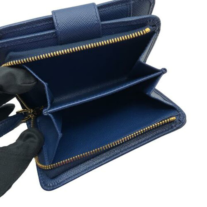 楽天市場】【中古】PRADA（プラダ） 1ML018 サフィアーノ 二つ折り財布 