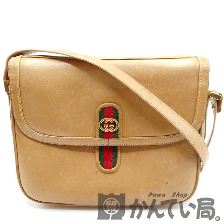 楽天市場】【中古】 GUCCI （グッチ) オールドグッチ ショルダーバッグ 
