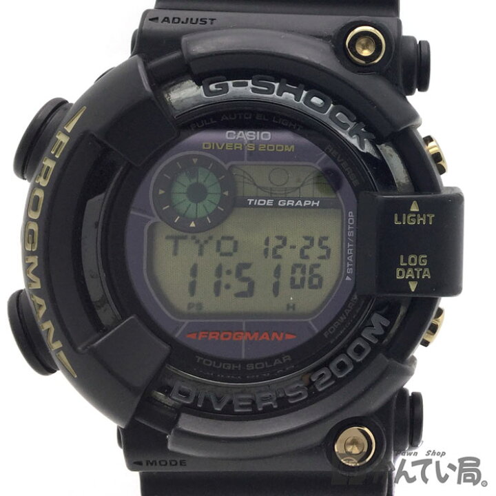 楽天市場】CASIO(カシオ) G-SHOCK FROGMAN 35周年モデル GF-8235D-1BJR 