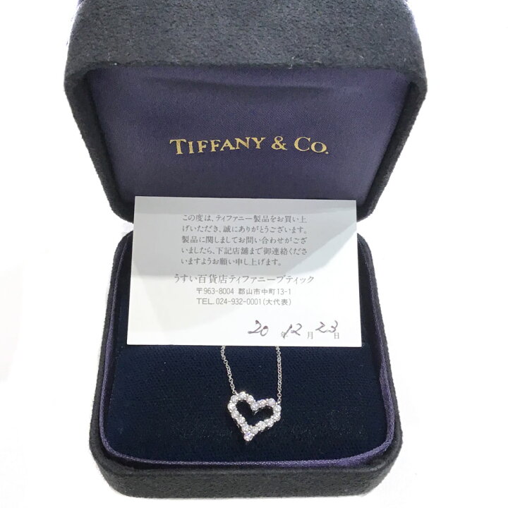 楽天市場】【中古】TIFFANY＆Co.（ティファニー） センチメンタル ミニ  