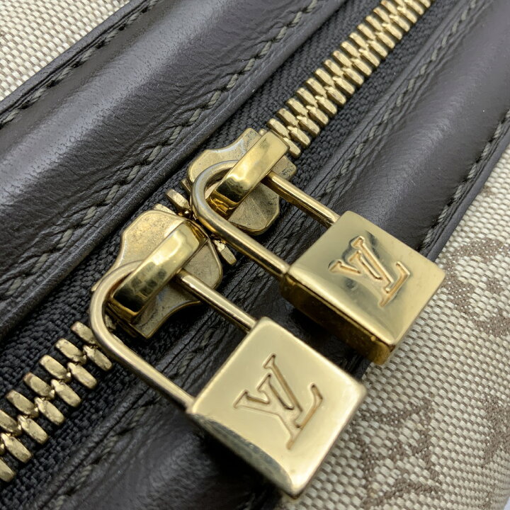 美品 ルイヴィトン モノグラムミニ ジョセフィーヌPN ネイビー  