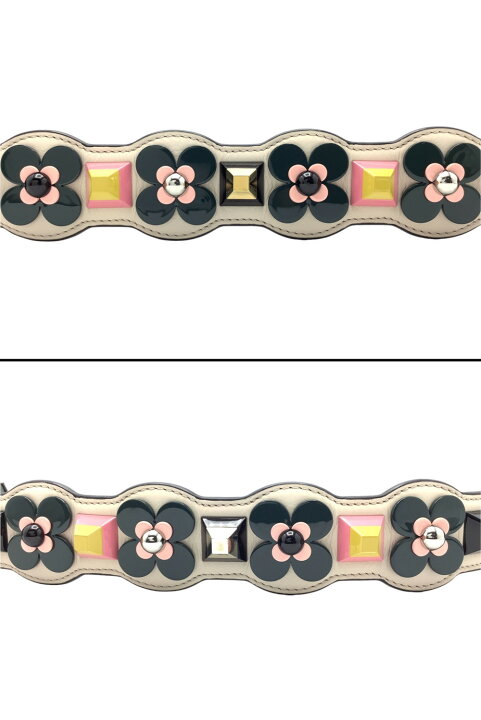 楽天市場】【中古】FENDI（フェンディ）ストラップ ユー フラワー 