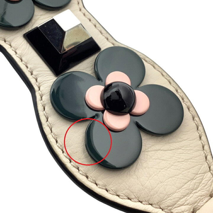 楽天市場】【中古】FENDI（フェンディ）ストラップ ユー フラワー  