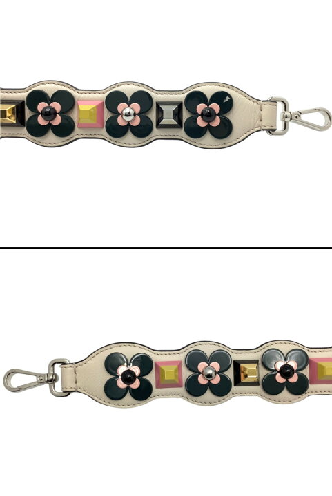 楽天市場】【中古】FENDI（フェンディ）ストラップ ユー フラワー  