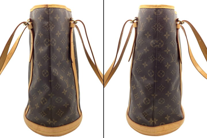 中古】 ルイヴィトン LOUIS VUITTON バケット GM ショルダーバッグ 