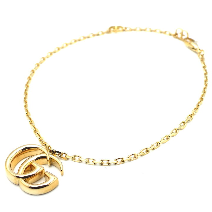 楽天市場】【中古】GUCCI（グッチ）ダブルGブレスレット ゴールド 