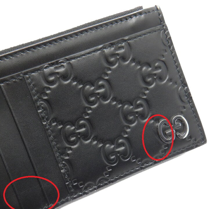 楽天市場】【中古】 GUCCI (グッチ） 597560 シグネチャー レザー 