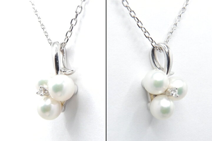 楽天市場】【中古】 MIKIMOTO（ミキモト） K18WG パール ネックレス PP 