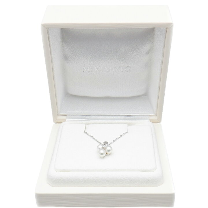 楽天市場】【中古】 MIKIMOTO（ミキモト） K18WG パール ネックレス PP  