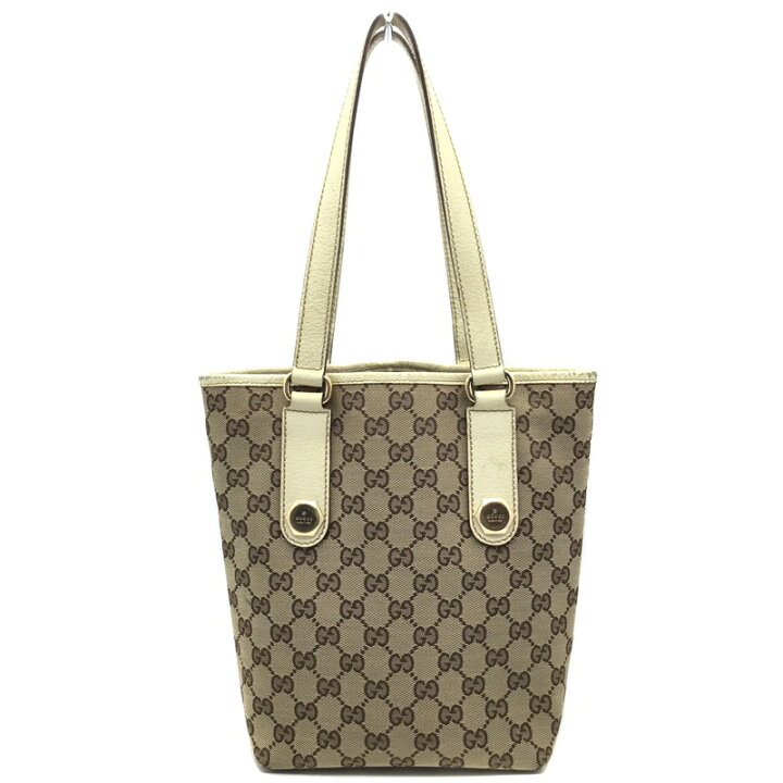 楽天市場】【中古】 GUCCI （グッチ） 153361 GGキャンバス トート 