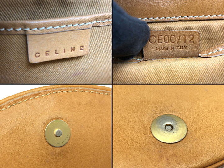 楽天市場】【中古】 CELINE (セリーヌ) Cマカダム デニム ショルダー 