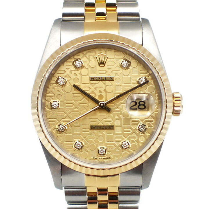 楽天市場】【中古】ROLEX（ロレックス）16233G デイトジャスト 