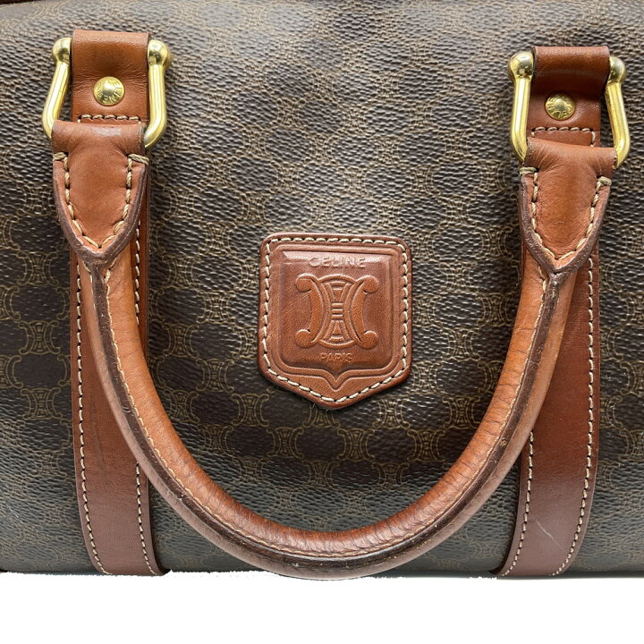 楽天市場】【中古】CELINE （セリーヌ） ハンドバッグ マカダム柄 PVC  